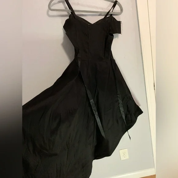 Two toned, black and white dress from dillards